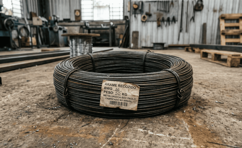 Arame Recozido Liso - Flexibilidade e Alta Resistência | Aço Prime